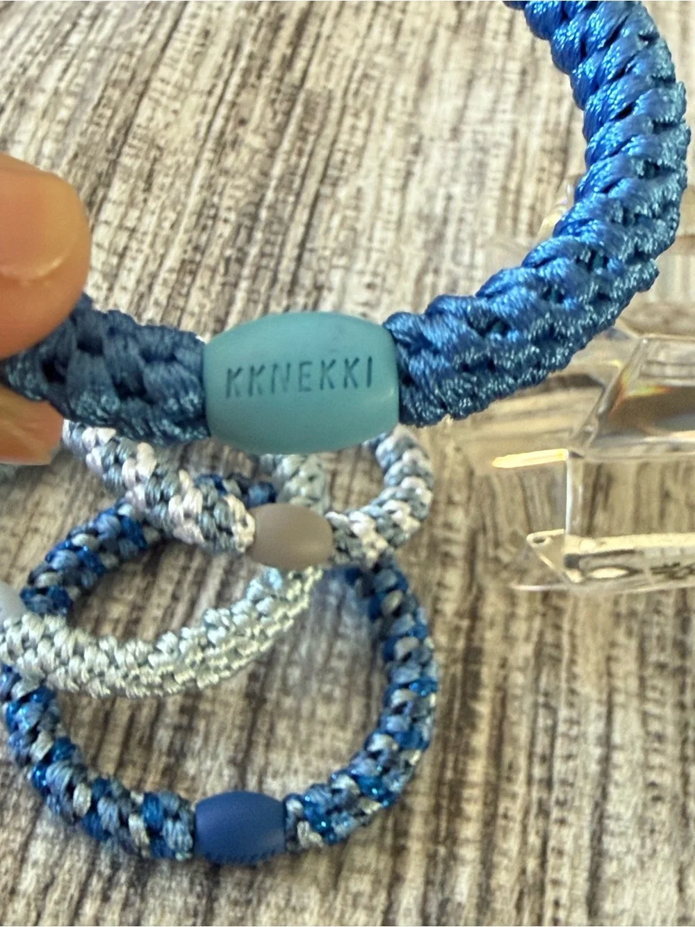 Authentic original KKNEKKI Hair Ties - 4 Pack
